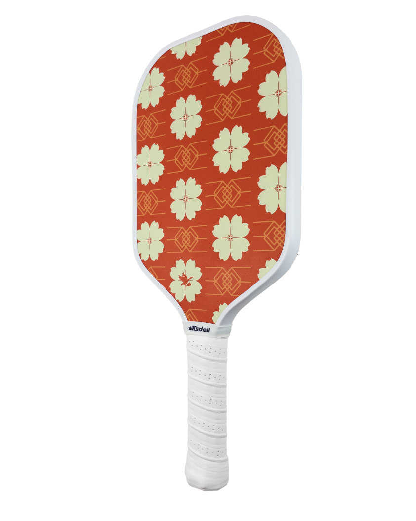 EverSpin - Red Floral 16mm Pickleball Paddle