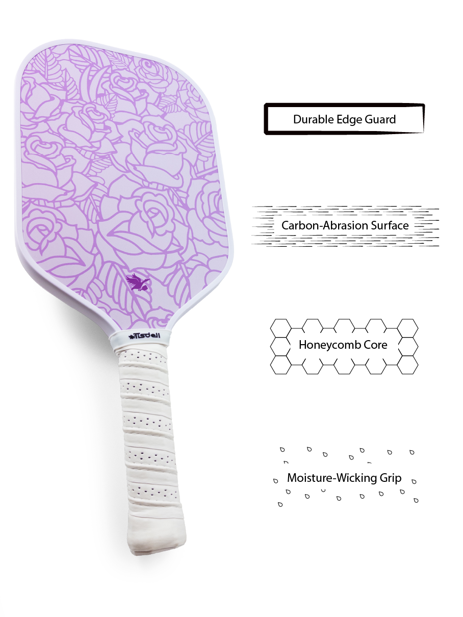 EverSpin - Roses 16mm Pickleball Paddle
