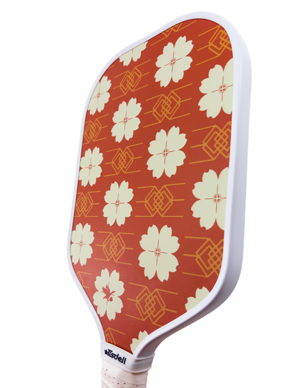 EverSpin - Red Floral 16mm Pickleball Paddle