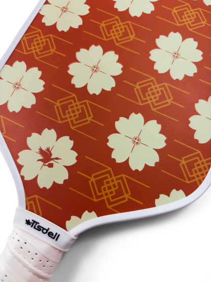 EverSpin - Red Floral 16mm Pickleball Paddle